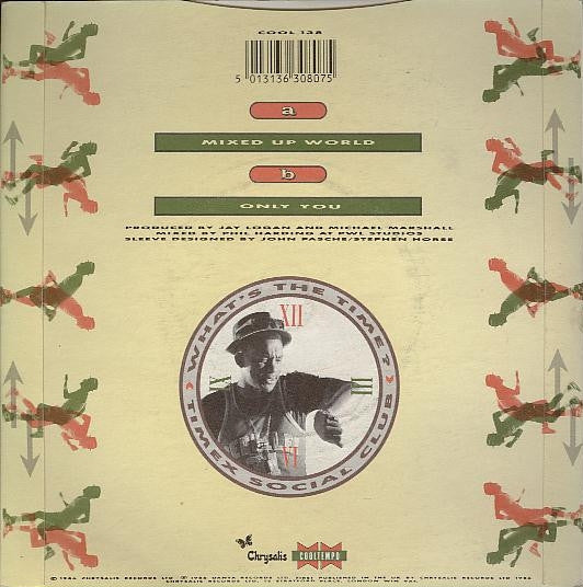Timex Social Club - Mixed Up World - Used Vinyl Record 7" image 2