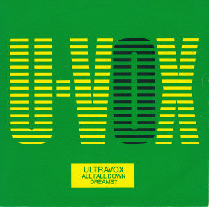 Ultravox - All Fall Down / Dreams? - Used Vinyl Record 7" image 5