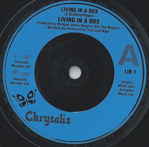 Living In A Box - Used Vinyl Record 7" image 10