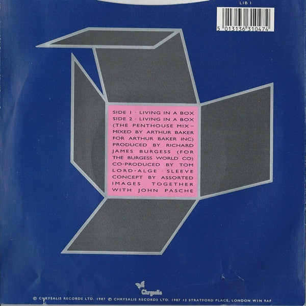 Living In A Box - Used Vinyl Record 7" image 4