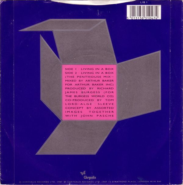 Living In A Box - Used Vinyl Record 7" image 6