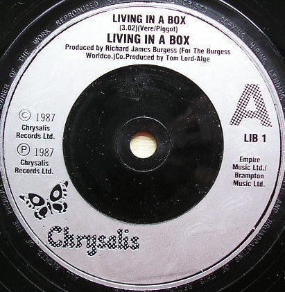 Living In A Box - Used Vinyl Record 7" image 7