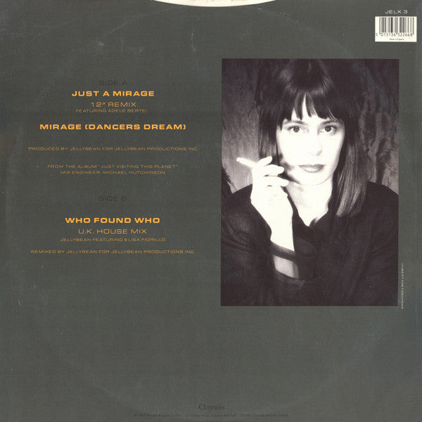 John "Jellybean" Ben - Just A Mirage - Used Vinyl Record 12" image 2