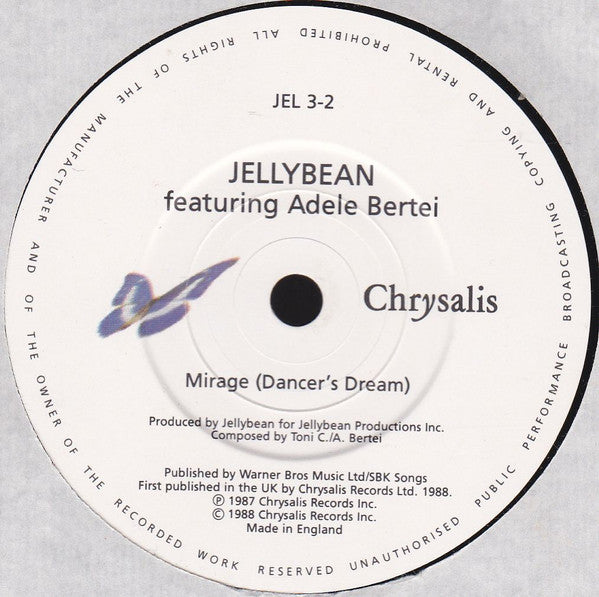 John "Jellybean" Ben - Just A Mirage - Used Vinyl Record 7" image 4
