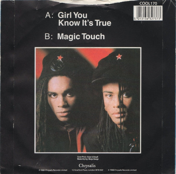 Milli Vanilli - Girl You Know It's True (Summer '88 Mix) - Used Vinyl image 2