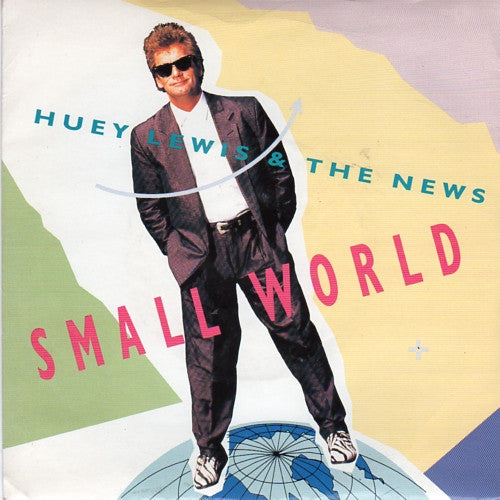 Huey Lewis & The New - Small World - Used Vinyl Record 7" image 1