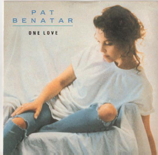 Pat Benatar - One Love - Used Vinyl Record 7" image 5