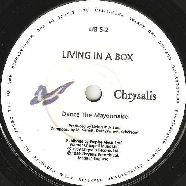 Living In A Box - Blow The House Down - Used Vinyl Record 7" image 4