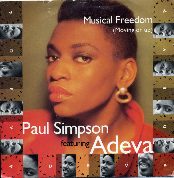 Paul Simpson - Musical Freedom (Moving On Up) - Used Vinyl Record 7" image 1