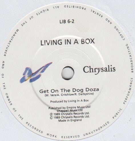 Living In A Box - Gatecrashing - Used Vinyl Record 7" image 4