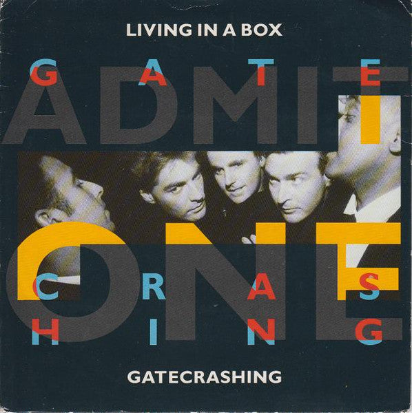 Living In A Box - Gatecrashing - Used Vinyl Record 7" image 5