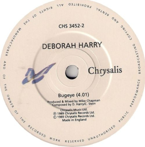 Deborah Harry - Brite Side - Used Vinyl Record 7" image 4