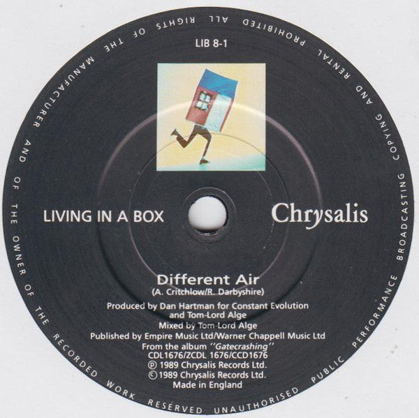 Living In A Box - Different Air - Used Vinyl Record 7" image 7