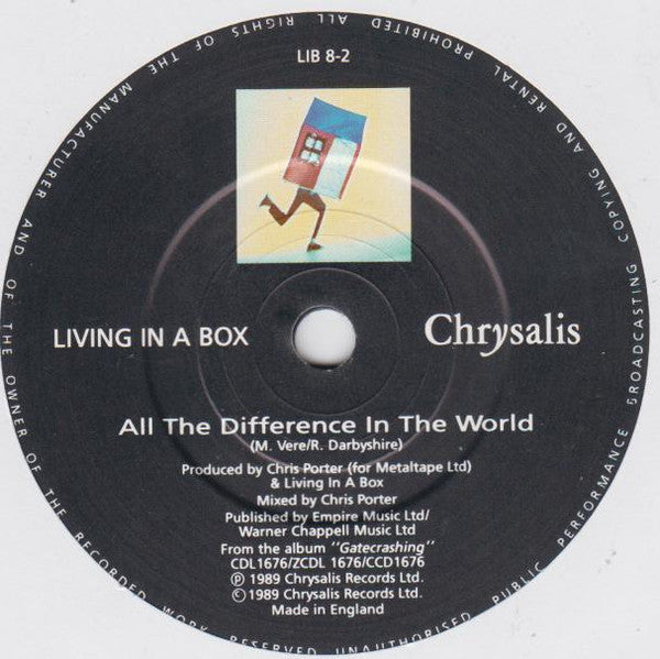 Living In A Box - Different Air - Used Vinyl Record 7" image 8