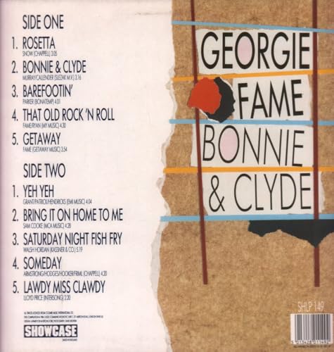 Georgie Fame - Bonnie & Clyde - Used Vinyl Record image 2