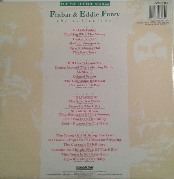 Finbar & Eddie Furey - Collection - Used Vinyl Record image 2