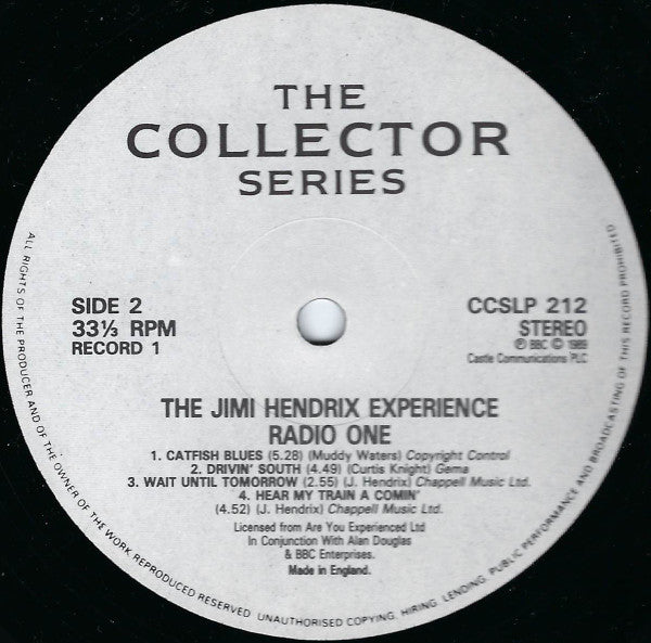 Jimi Hendrix Experie - Radio One - Used Vinyl Record image 4