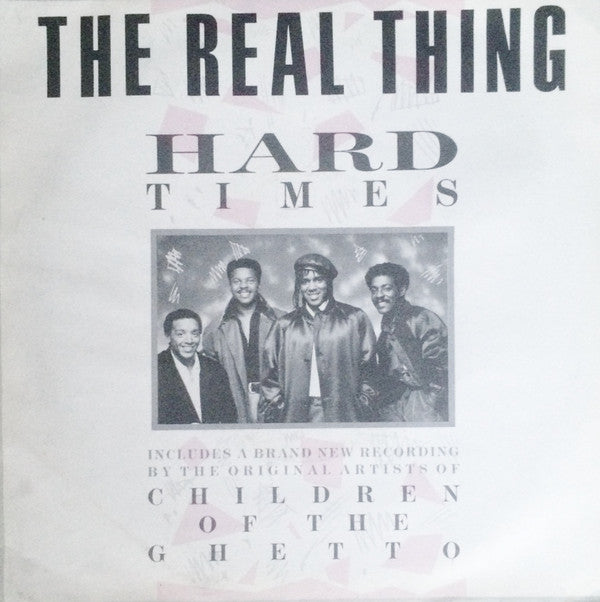 Real Thing - Hard Times - Used Vinyl Record 7" image 2