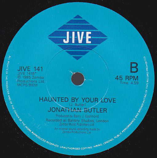 Jonathan Butler - Lies - Used Vinyl Record 7" image 4