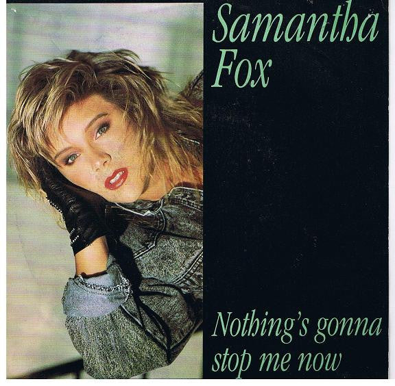 Samantha Fox - Nothing's Gonna Stop Me Now - Used Vinyl Record 7" image 5