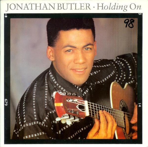 Jonathan Butler - Holding On - Used Vinyl Record 7" image 1