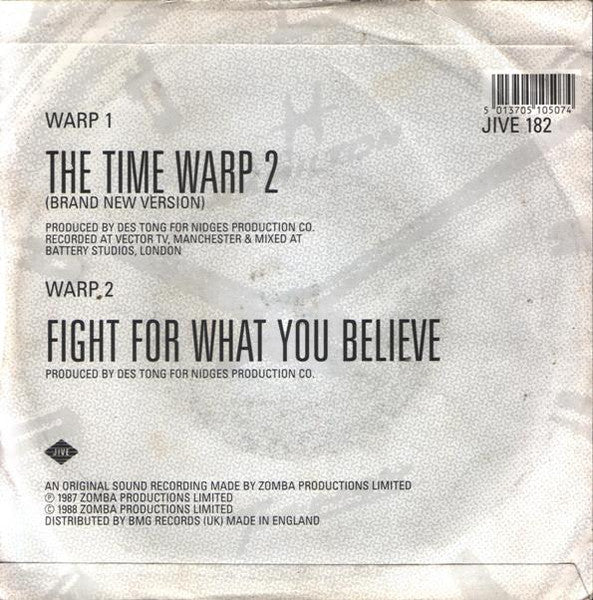 Damian - Time Warp II - Used Vinyl Record 7" image 2