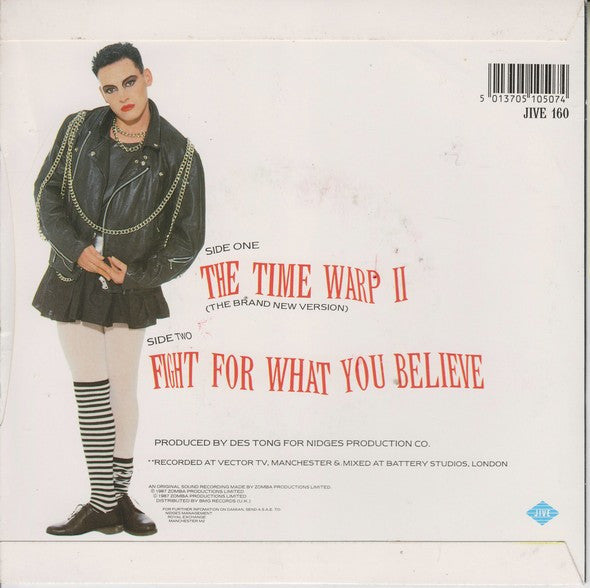 Damian - Time Warp II - Used Vinyl Record 7" image 6