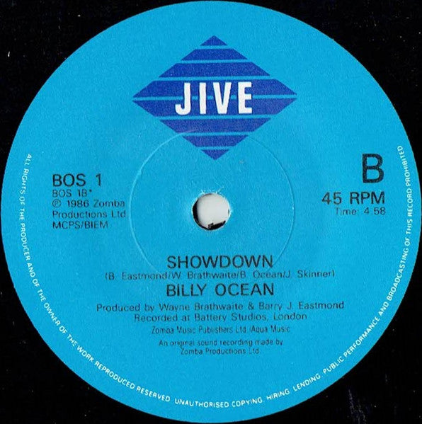Billy Ocean - Get Outta My Dreams, Get Into My Car - Used Vinyl Recor image 4