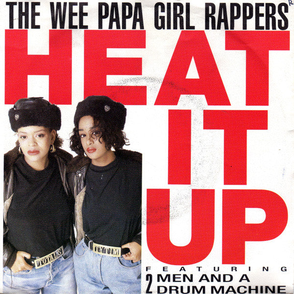 Wee Papa Girl Rapper - Heat It Up - Used Vinyl Record 7" image 1