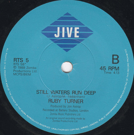 Ruby Turner - What Becomes Of The Brokenhearted - Used Vinyl Record 7 image 4