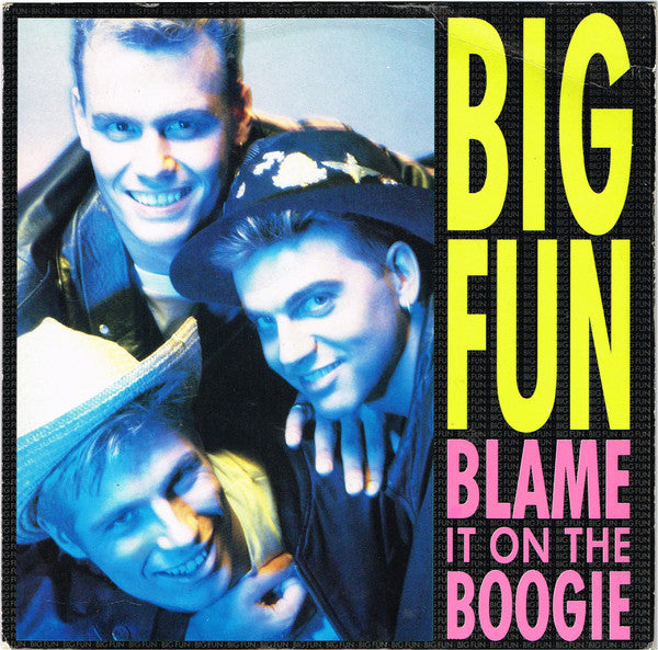 Big Fun - Blame It On The Boogie - Used Vinyl Record 7 image 1