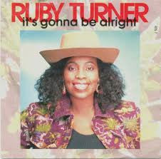 Ruby Turner - It's Gonna Be Alright - Used Vinyl Record 7" image 1