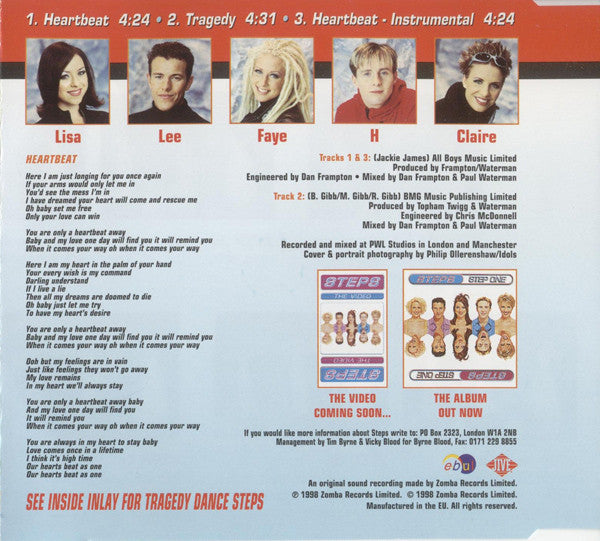 Steps - Heartbeat / Tragedy - Used CD image 3