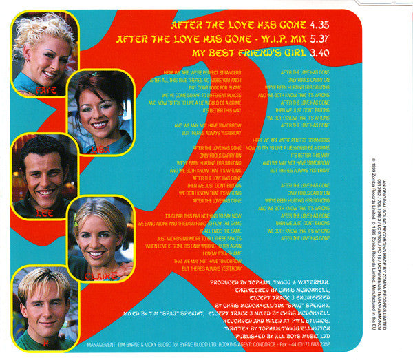 Steps - After The Love Has Gone - Used CD image 8