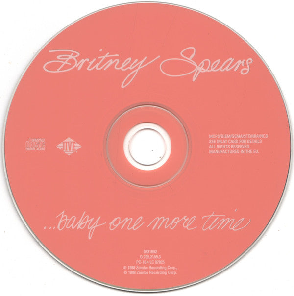 Britney Spears - ...Baby One More Time - Used CD image 4