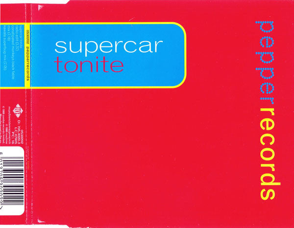 Supercar - Tonite - Used CD image 5