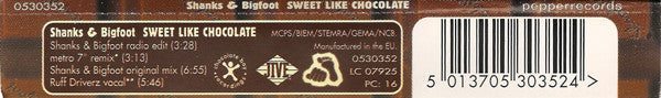 Shanks & Bigfoot - Sweet Like Chocolate - Used CD image 3
