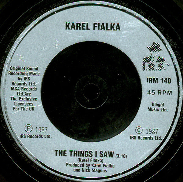 Karel Fialka - Hey Matthew - Used Vinyl Record 7" image 9