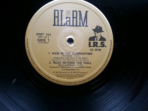Alarm - Rain In The Summertime - Used Vinyl Record 12" image 3