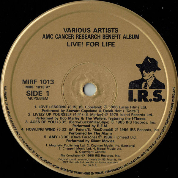 Various - Live! For Life - Used Vinyl Record image 3