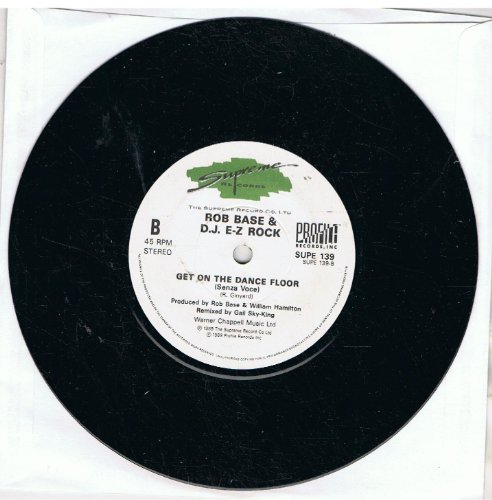 Rob Base & DJ E-Z Ro - Get On The Dance Floor - Used Vinyl Record 12" image 2