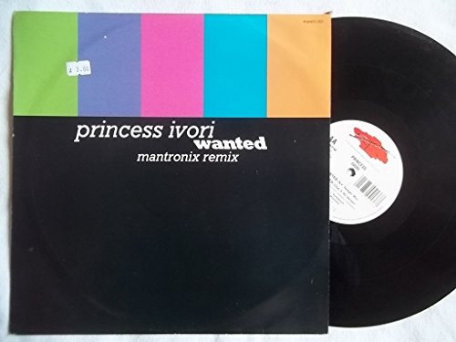 Princess Ivori - Wanted (Mantronix Remix) - Used Vinyl Record 12" image 1