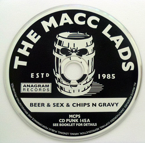 Macc Lads - Beer & Sex & Chips N Gravy / Bitter, Fit Crack - CD image 3