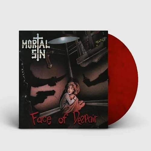 MORTAL SIN - FACE OF DESPAIR (DARK RED VINYL EDITION) - Vinyl Record image 1