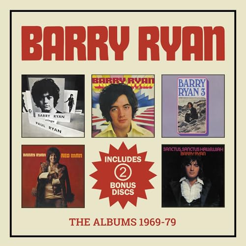 BARRY RYAN - ALBUMS 1969-79 5CD CLAMSHELL B - CDBX image 1