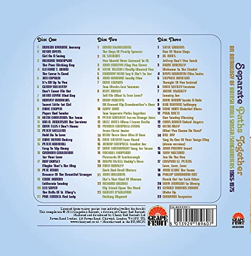 Multiple Artist - SEPARATE PATHS TOGETHER ~ AN A - CD image 2