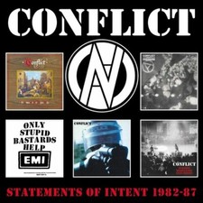 Conflict - STATEMENTS OF INTENT 1982-87 - CD image 1