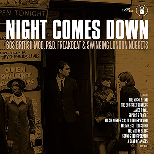 Various - Night Comes Down: 60s British Mod, R&B, Freakbeat & Swinging image 1