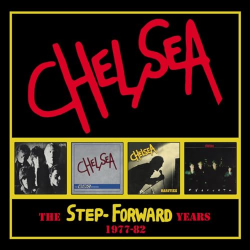 CHELSEA - THE STEP FORWARD YEARS 1977-82 4CD CLAMSHELL BOX 4CD  RELEAS image 1