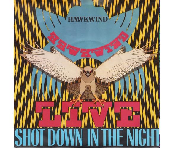 HAWKWIND - SHOT DOWN IN THE NIGHT 10 - Vinyl Record 10EP image 1